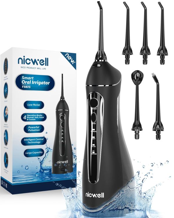 Nicwell 水牙线洁牙器 B08SM447BQ