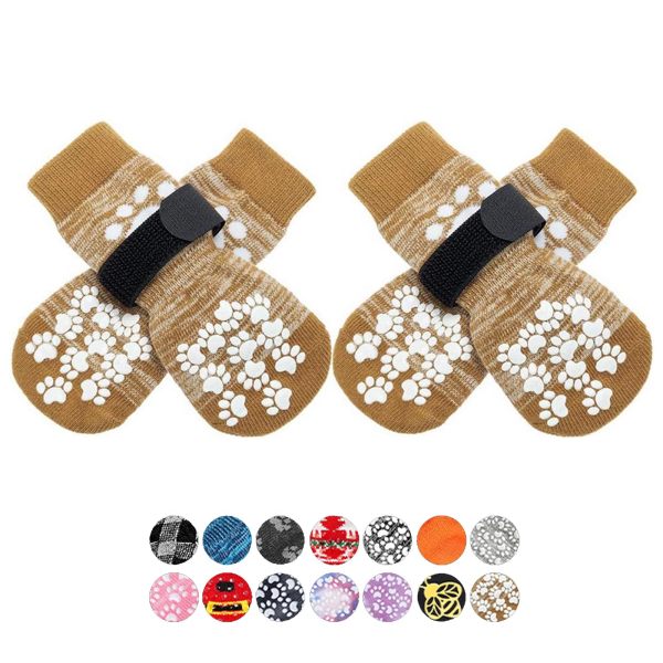 EXPAWLORER 狗狗防滑袜 B089SWQQNX