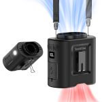 Socool 便携式可穿戴腰带风扇 B0DSC1R8MZ