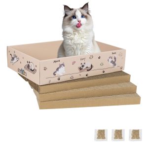 猫抓纸板 图片