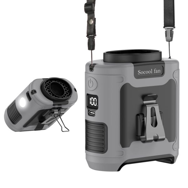 Socool 10000mAh 便携式腰挂风扇 B0D7MFRQ2C