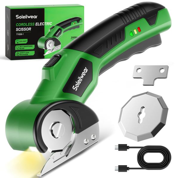 Soleilwear 可充电无线电动剪刀 B0FDB8BS79