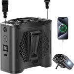 Hanop 便携式挂脖风扇 B0F28JQ2WV