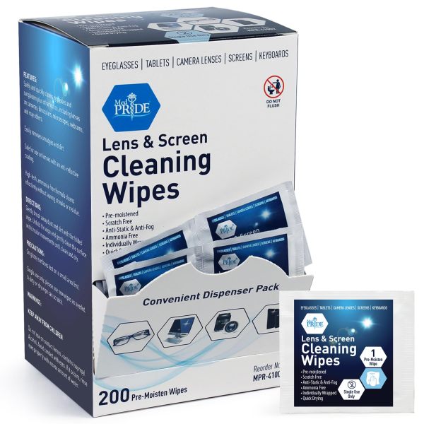 MED PRIDE 防雾镜片与屏幕清洁湿巾 B07QNRTZ2F