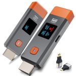 ANJCTDD 无线 HDMI 发射接收器 4K 延长器 B0FDQR29YJ