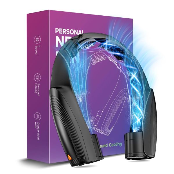 Slientspin 便携式挂脖风扇 B0DXPZZKDV