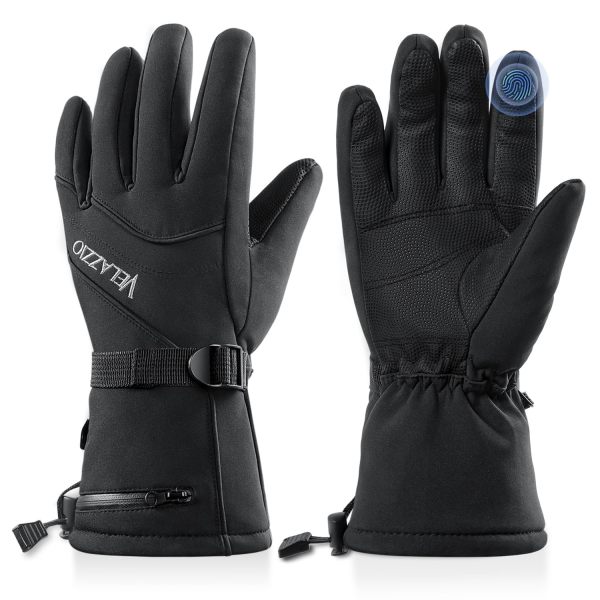 VELAZZIO 滑雪手套 B07GW1GFWD