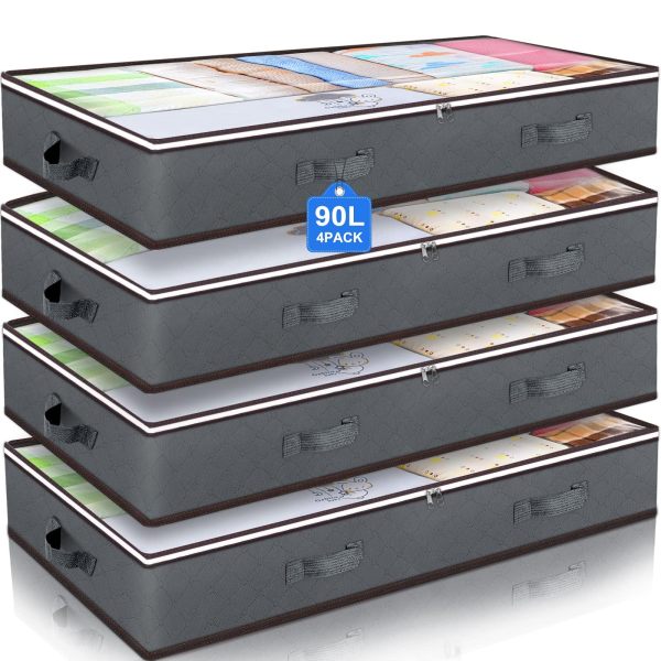 Budding Joy 床底收纳箱 B09Q38H2J4