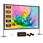 AHOLON 户外投影幕布 B0DPMH4L31