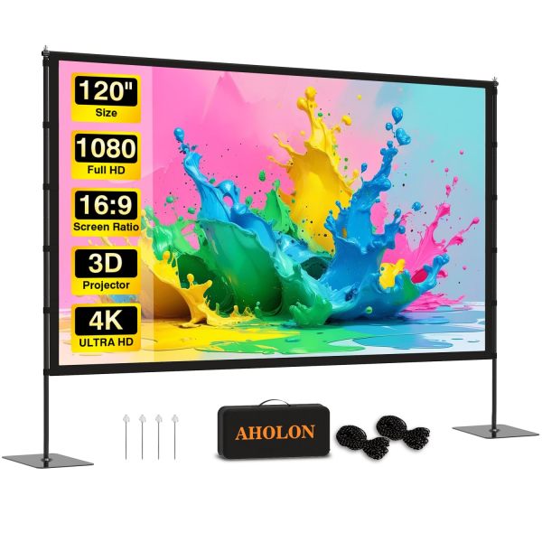 AHOLON 户外投影幕布 B0DPMH4L31