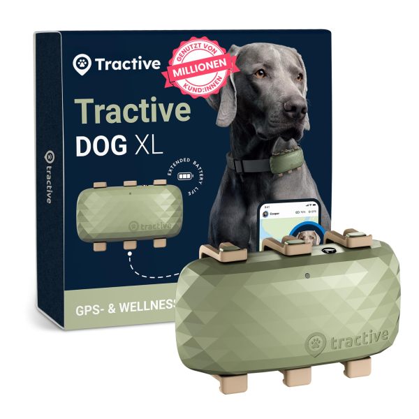 Tractive 智能狗狗 GPS 追踪器 B0C2C5LP16