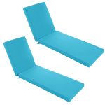 Summsun 防水防褪色 户外躺椅坐垫套装 B0DQN8WKMP