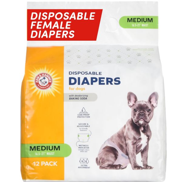 Arm & Hammer 母犬纸尿裤 B08FBGPHNF