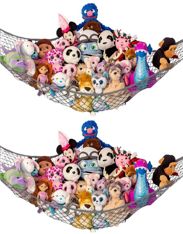 Lilly's Love 毛绒玩具收纳网 B0C6NNKFL5