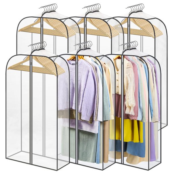 LANDNEOO 双面拉链透明挂衣袋 B0DT3TV8YG