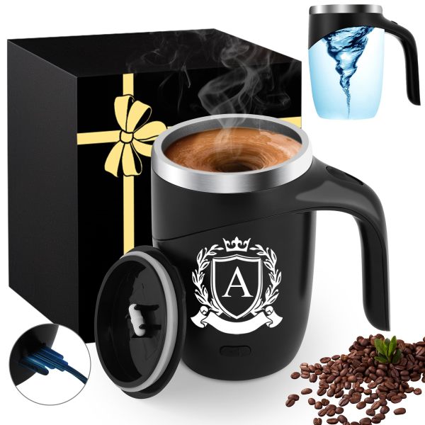 MNZZ 自动搅拌咖啡杯 B0DHZJBDN5