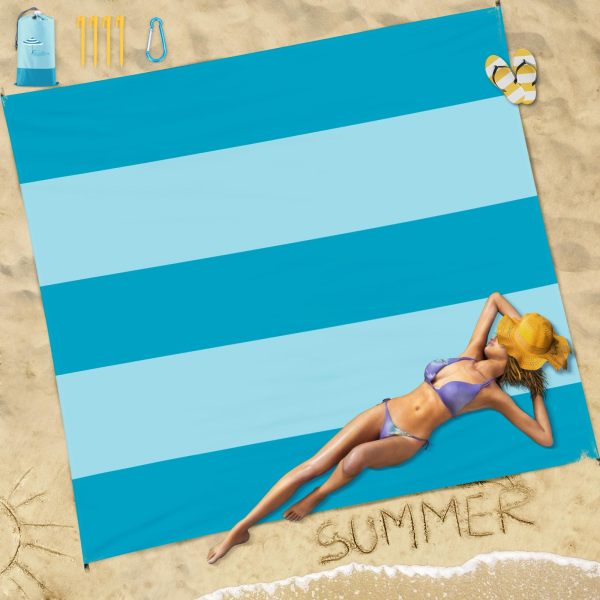 Famstar 防沙防水沙滩毯 B0CHWHL9RJ