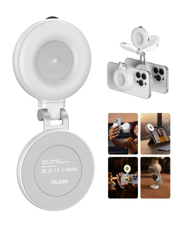 TELESIN 磁吸式环形补光灯 B0F5PQFXQB