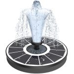 Yzert 花型太阳能喷泉 B0CR2YZRJX