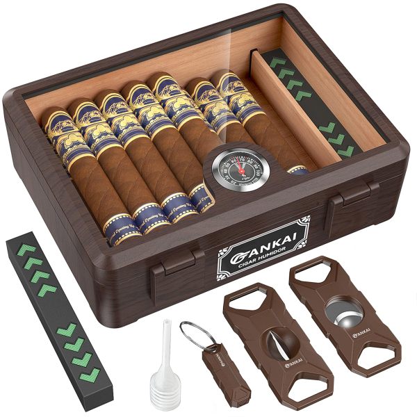 FANKAI 雪茄保湿盒 B0F1YL1V7S