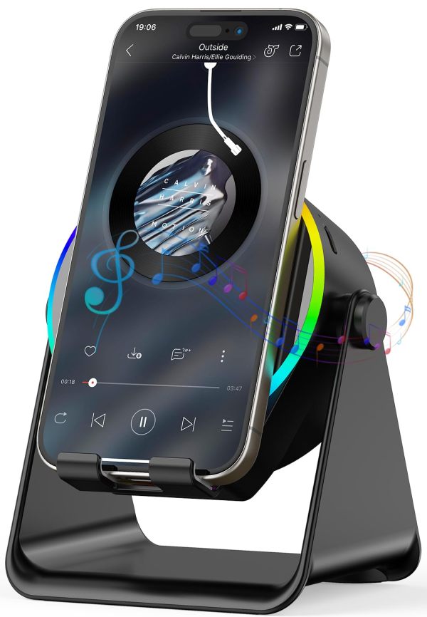 GIM 360° 旋转蓝牙音箱手机支架 B0DZ66ZYWY